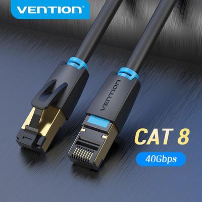 Ethernet-кабель Vention Cat8 SFTP 40 Гбит/с, сверхскоростной сетевой кабель RJ45, позолоченный разъем для модема маршрутизатора
