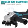 M14 Brushless Cordless Angle Grinder Lithium-Ion Cutting Machine 125mm Electric Angle Grinder Power Tools for 18V Battery