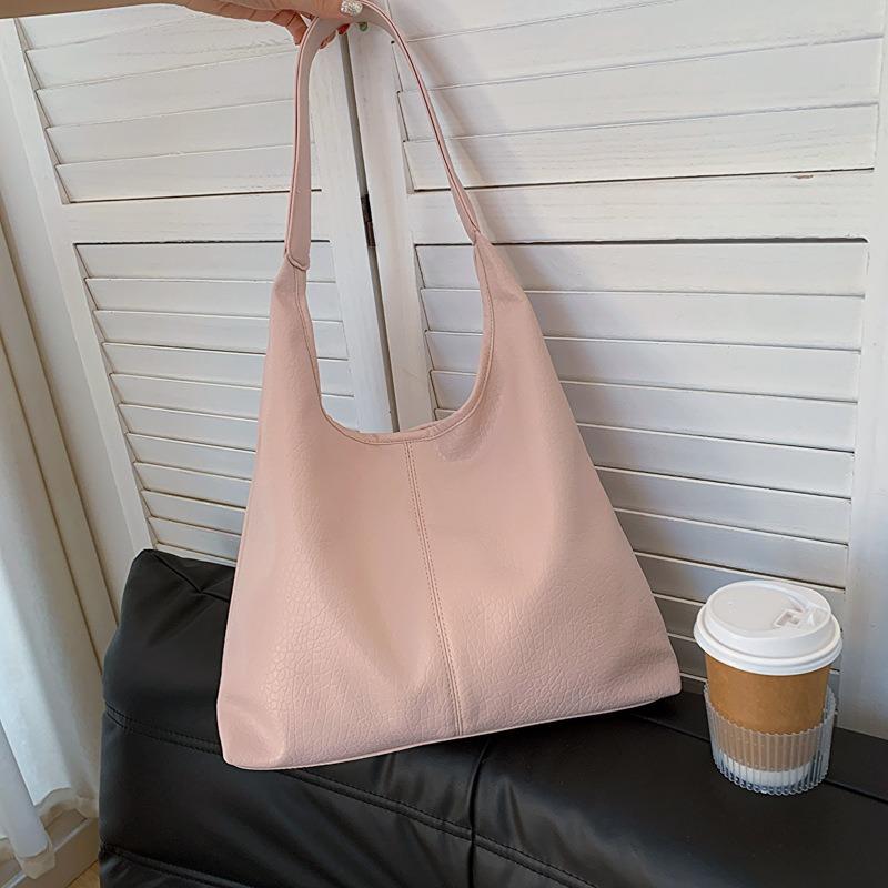 Female Summer Underarm Hipster Bag Tote Bag Student Class Large Capacity Shoulder Bag Commuter Bag