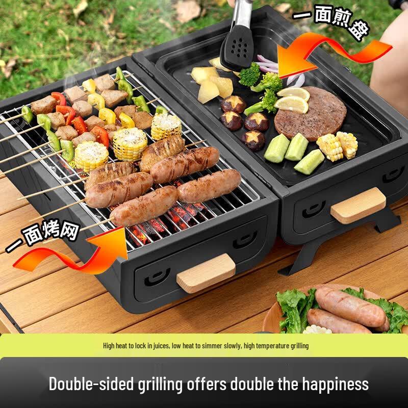 Beishanlang Dual-Use Round Charcoal Grill
