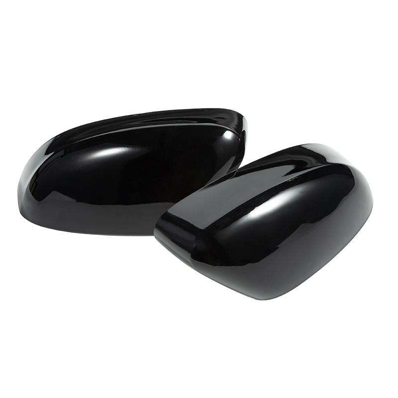 Автомобильное зеркало заднего вида, глянцевое черное зеркало заднего вида, наружное крыло, подходит для Ford Focus MK2 MK3 Mondeo MK4