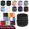 Knitted Sports Bandana Solid Color Neck Warmer Warm Neck Protection Cycling Scarf  Ski