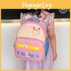 Стильный и удобный нейлоновый рюкзак для мальчиков и девочек с милыми мультяшными принтами