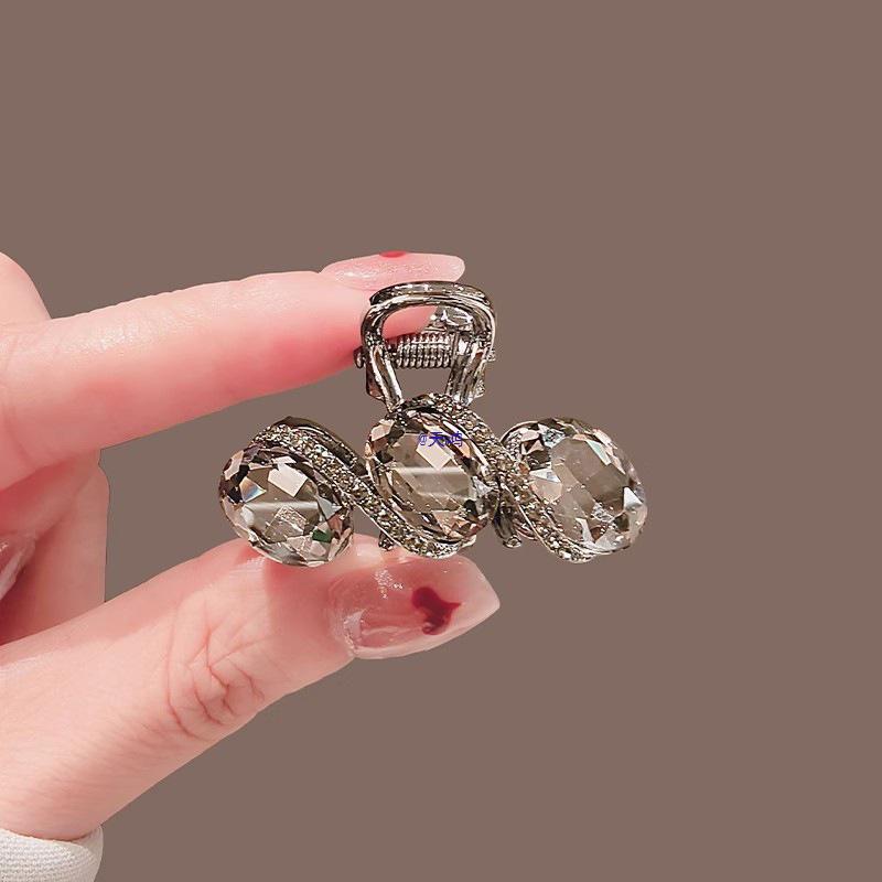 2025 Роскошный маленький зажим-краб для волос для детской челки