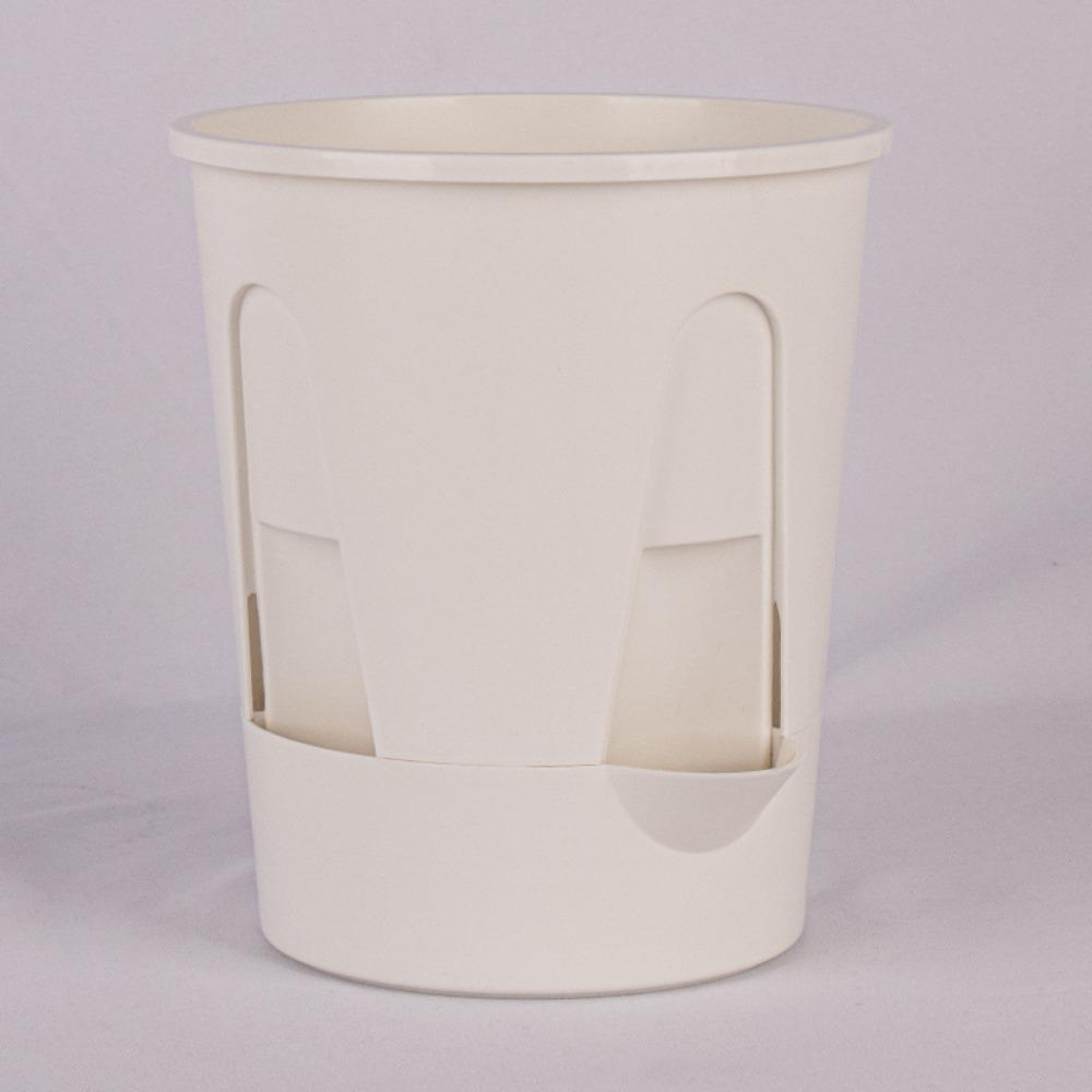 Пластиковый самовпитывающийся цветочный горшок, утолщенный, с запасом воды, гидропонный цветочный горшок, высокий, дренажные отверстия, большая вместимость