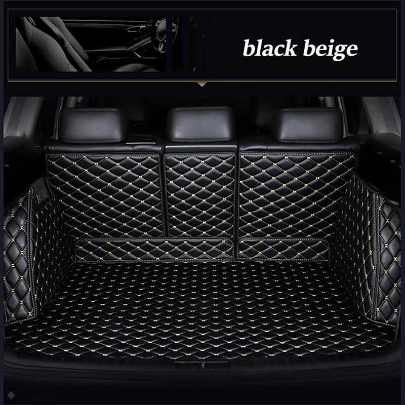 Full Coverage Car Trunk Mats for Mercedes Benz GLA GLB GLC Coupe 2016-2022 Interior Details Car Accessories