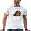 Love Chocolate Lab Dog TShirt AntiPerspiration Workout Top