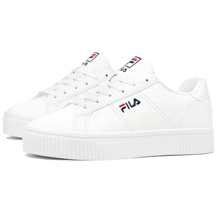 Fila Panache 19 Ткань Синтетическая кожа Низкие кроссовки Женские кроссовки Белый 5CM00772-125