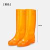 Men's High Rain Boots, No Cloth Jelly Rain Shoes, Mining Rain Boots, Non-slip and Wear-resistant Rubber Shoes, Work Rain Boots
