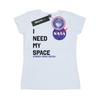 NASA Womens/Ladies I Need My Space Cotton T-Shirt