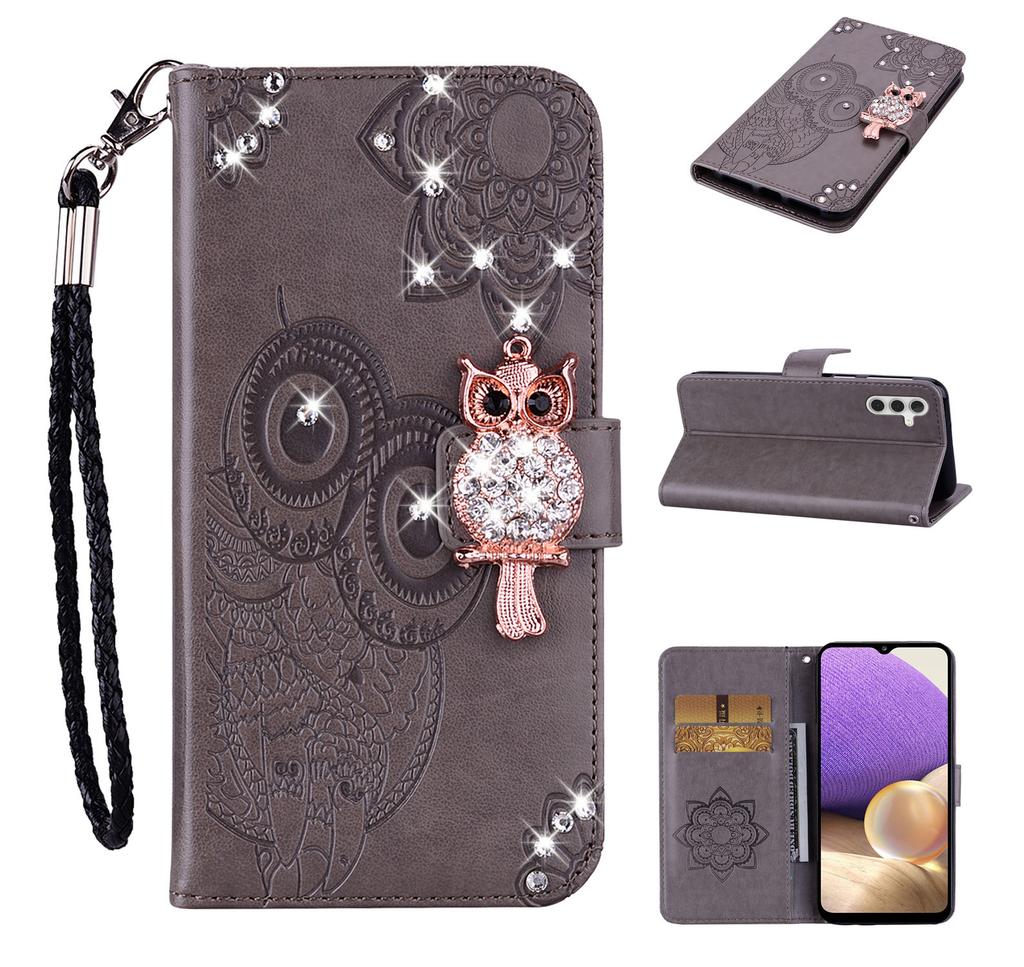 Cute Shiny Wallet Case For Redmi Note 14 13 12 11 10 8Pro iPhone 16E 16 15 14 13 12 11 Pro