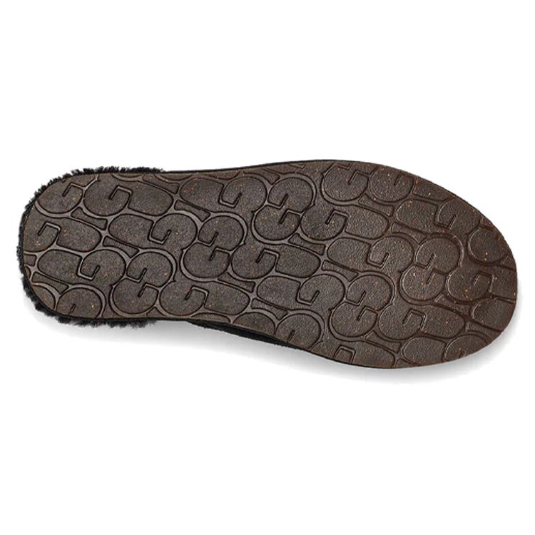 UGG Pearle Удобные Дышащие Модные Шлепанцы с Открытым Носком Женские шлепанцы Черный 1115139-BLK