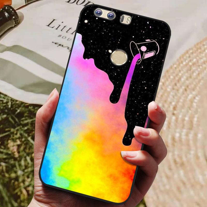 For Huawei Honor 8 5.2-inch Case Silicon Back Cover Phone Case for Huawei Honor 8 Cases Soft bumper coque Honor8 FRD-L19 Coques
