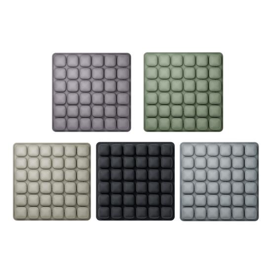 Подушка для путешествий 3D Air надувная подушка для сиденья с нескользящей подошвой Эргономичный дизайн Дышащая регулируемая портативная подушка для путешествий