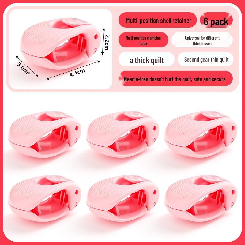 Улучшенные противоскользящие фиксаторы для простыней, набор пододеяльников с пряжками, не требующими иголок