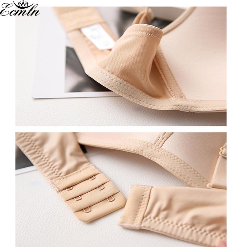 Женский бюстгальтер Push Up Поддерживающие бюстгальтеры Бесшовные бюстгальтеры на косточках с глубоким вырезом Мягкие удобные Inbarely Bras