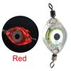 LED Fishing Bait Light Eye Shape Fishing Lure Light LED Waterproof Sensing Deep Drop for Seawater Freshwater for Underwater