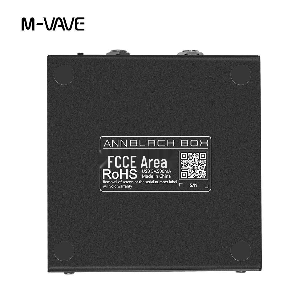 M-VAVE Black Box Мультиэффект-процессор и симулятор усилителя для электрогитары и бас-гитары