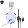 Professional Led Light Gamer Headset For Computer Ps4 Gaming Headphones Bass Stereo Pc Wired Headset With Mic For Pc Gamer Gifts