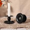 Base Tray Long Pole Candle Cup European Round Candle Socket Simple Round Candlestick Table Decor