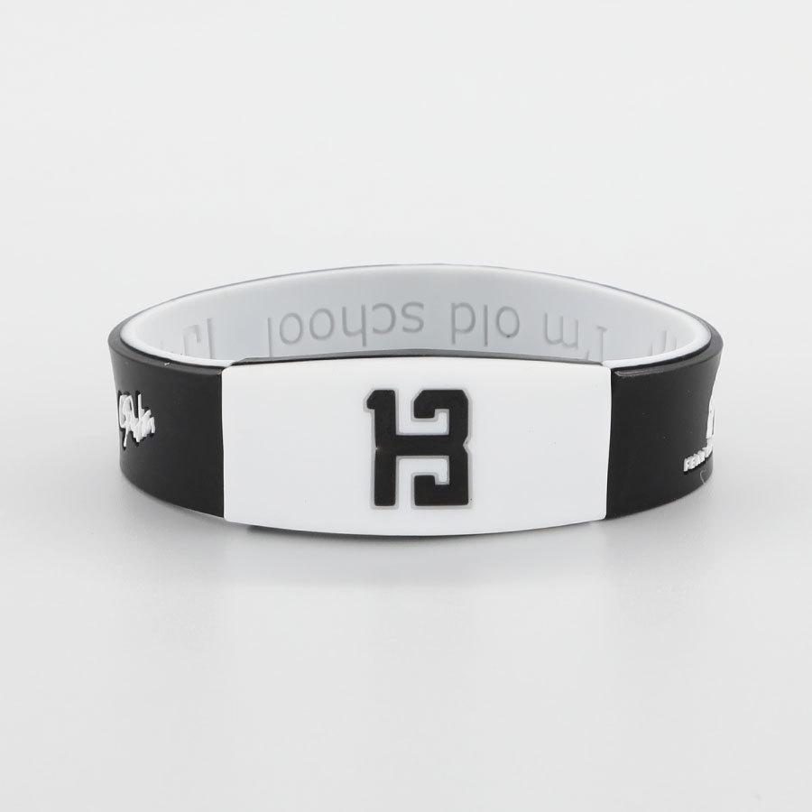 NBA Luminous Silicone Bracelet: Curry, Durant, James, Irving Edition, 20cm Snap Closure.