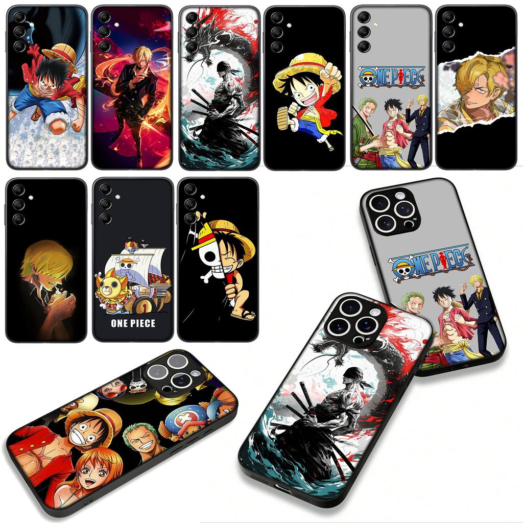 Чехол для телефона Luffy Roronoa Zoro One Pieces Sanji для Apple iPhone 16 15 14 Plus 13 12 Mini 17 Pro Max + ProMax 16E Air Case