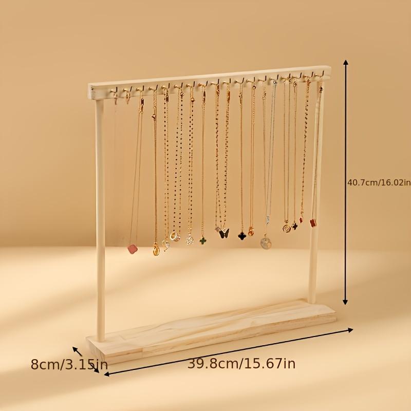 1 шт. Большая красивая и практичная стойка для демонстрации подвесок, органайзер для стойки ожерелий, стойка для демонстрации ювелирных изделий, стойка для демонстрации ожерелий для домашней комнаты