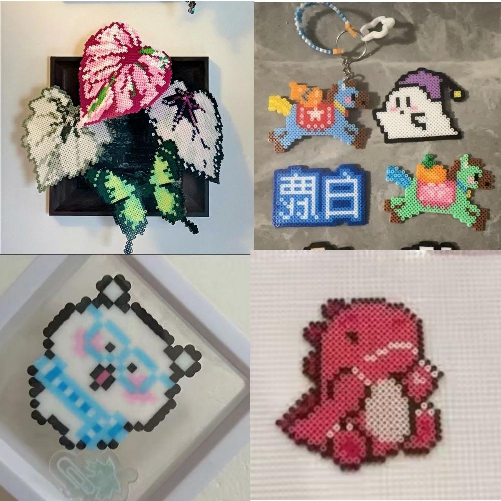 2000 шт./пакет 2,6 мм бусины Хама, мозаика Perler, гладкие бусины для рукоделия, термобусины Perler