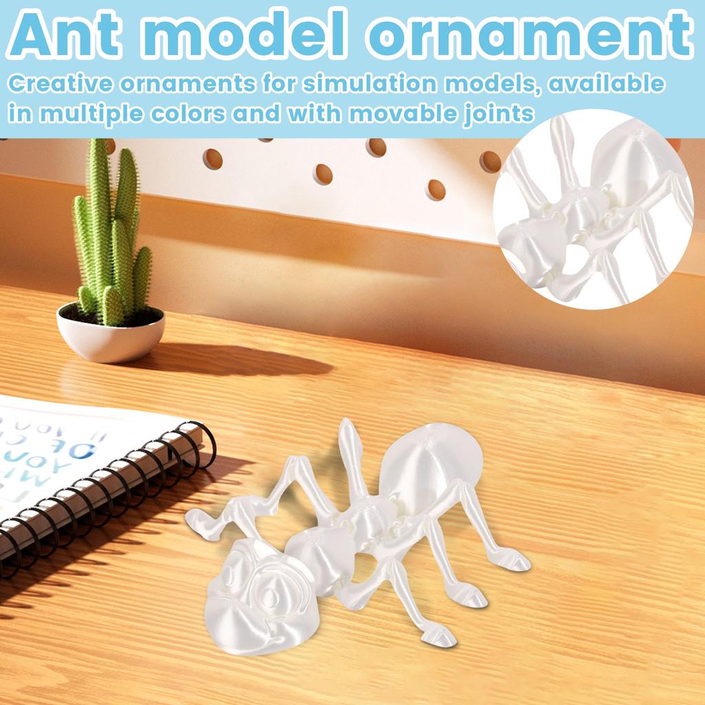 3D-печать муравей подвижный сустав модель животного игрушка ручной работы украшения креативные декоративные поделки