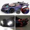 Модель автомобиля из сплава Apollo Evo 1/24 с функцией отката, звуком и ярким светом, подходящие коллекционные модели игрушек, подарки для мальчиков и девочек
