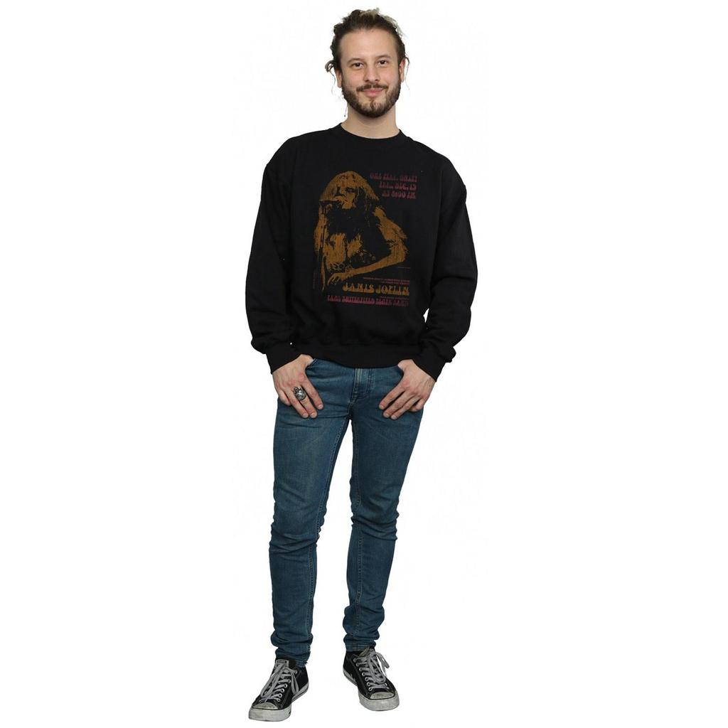 Janis Joplin Mens Madison Square Garden Sweatshirt