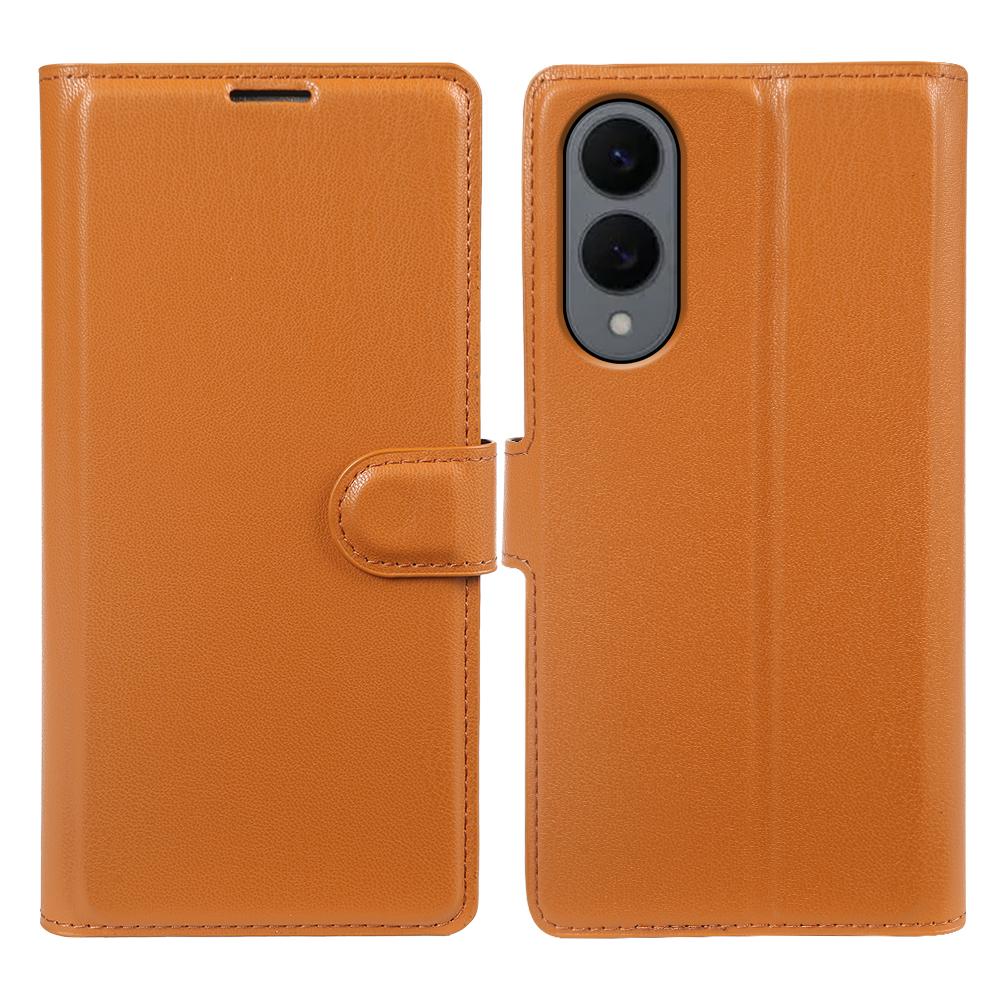 For Samsung Galaxy S25 Edge Stand Case Biobased Eco-Friendly RPET RPVB Slim Phone Cover with Wallet