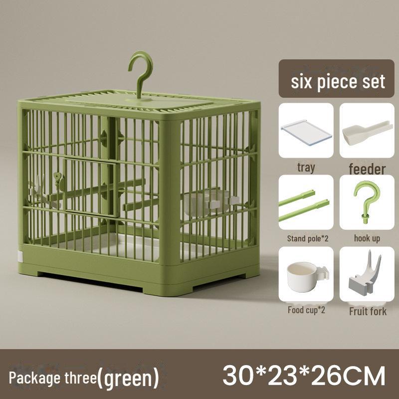 Large Outdoor Portable Parrot Villa Cage – Spacious, Breathable, and Ideal for Pet Bird Outings