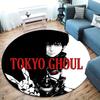 Ковер Tokyo Ghoul Круглый Ковер Ковер Для Гостиной Спальни Дивана Игровой Комнаты Декор Нескользящий Коврик Для Пола