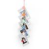 [Film Lab] [Set of 5pcs] Transparent Photo Case for Instax Mini Photo with Flower Clip CAC14