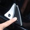2Pcs Car Door Corner Anti-collision Covers PVC Self-adhesive Scratch-proof Anti-Scratch Stickers Anti-collision Protection Strip