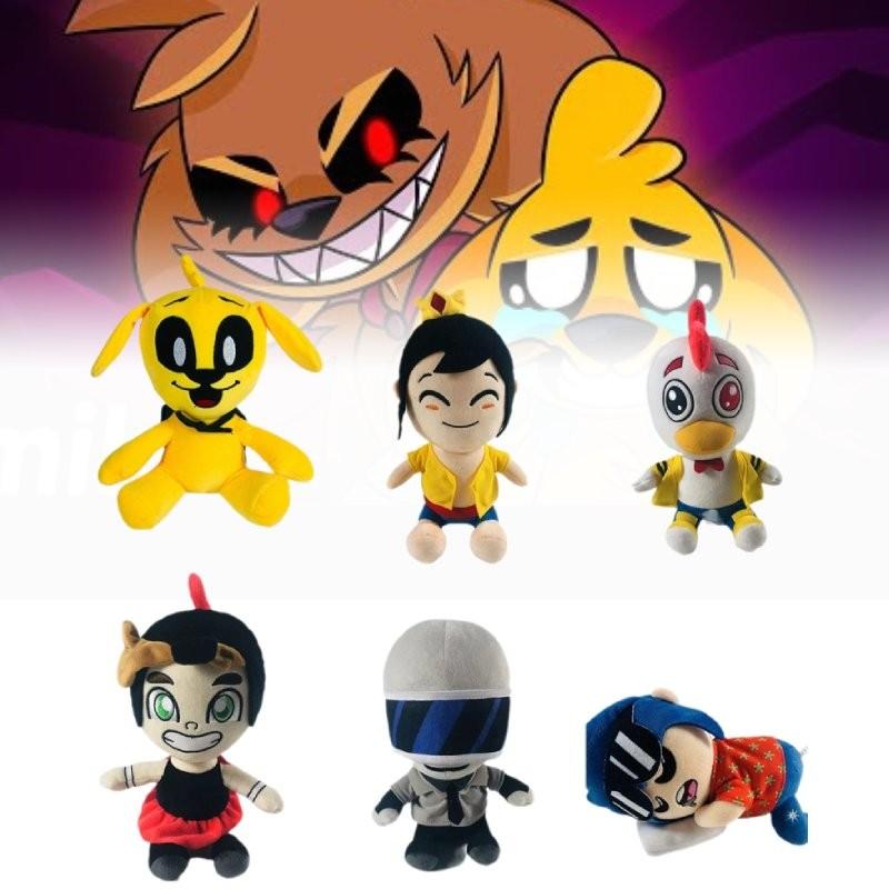 Очаровательная плюшевая игрушка Маска Желтого Пса Майккрека 25 см Мягкая и Удобная для Детей