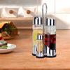 Oil and Vinegar Set Vinegar Cruet Set Home Kitchen Clear Multifunction Condiment