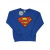 Womens/Ladies Superman Logo Boyfriend Fit Sweatshirt