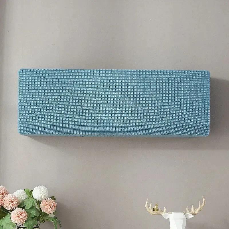 1pc Air Conditioner Cover Home Decor Soft Easy Cleaning Cover Elastic Dust Cover for Wall Mounted Units Split Indoor Covers