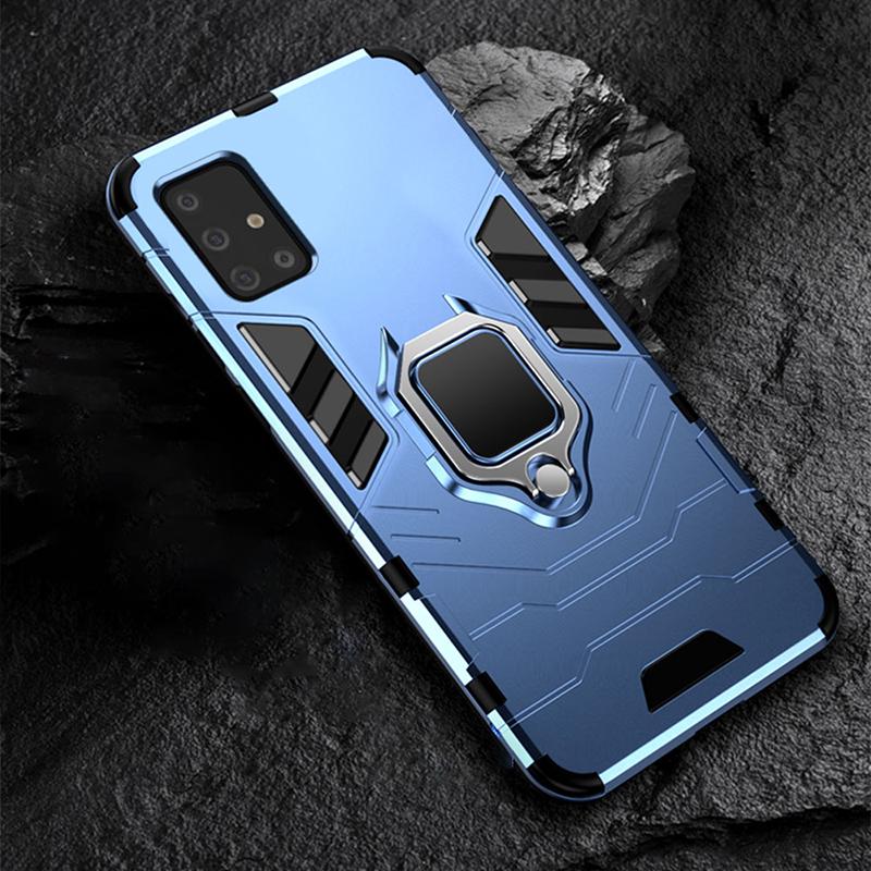 Бронированный чехол для Samsung A51 A71, магнитный автомобильный чехол-держатель для телефона, чехол-бампер для Samsung Galaxy A51 A 51 A71 A 71 A31 31, чехол