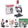 Children's Educational Microscope Toy For Science Discovery High Definition Simulated Biological Experiments Plastic Material