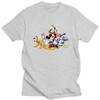 Funny Mickey Mouse Minnie Collage T Shirts Short Sleeved T-shirt Summer Tee Tops Cotton Oversized Tshirts Gift Unisex