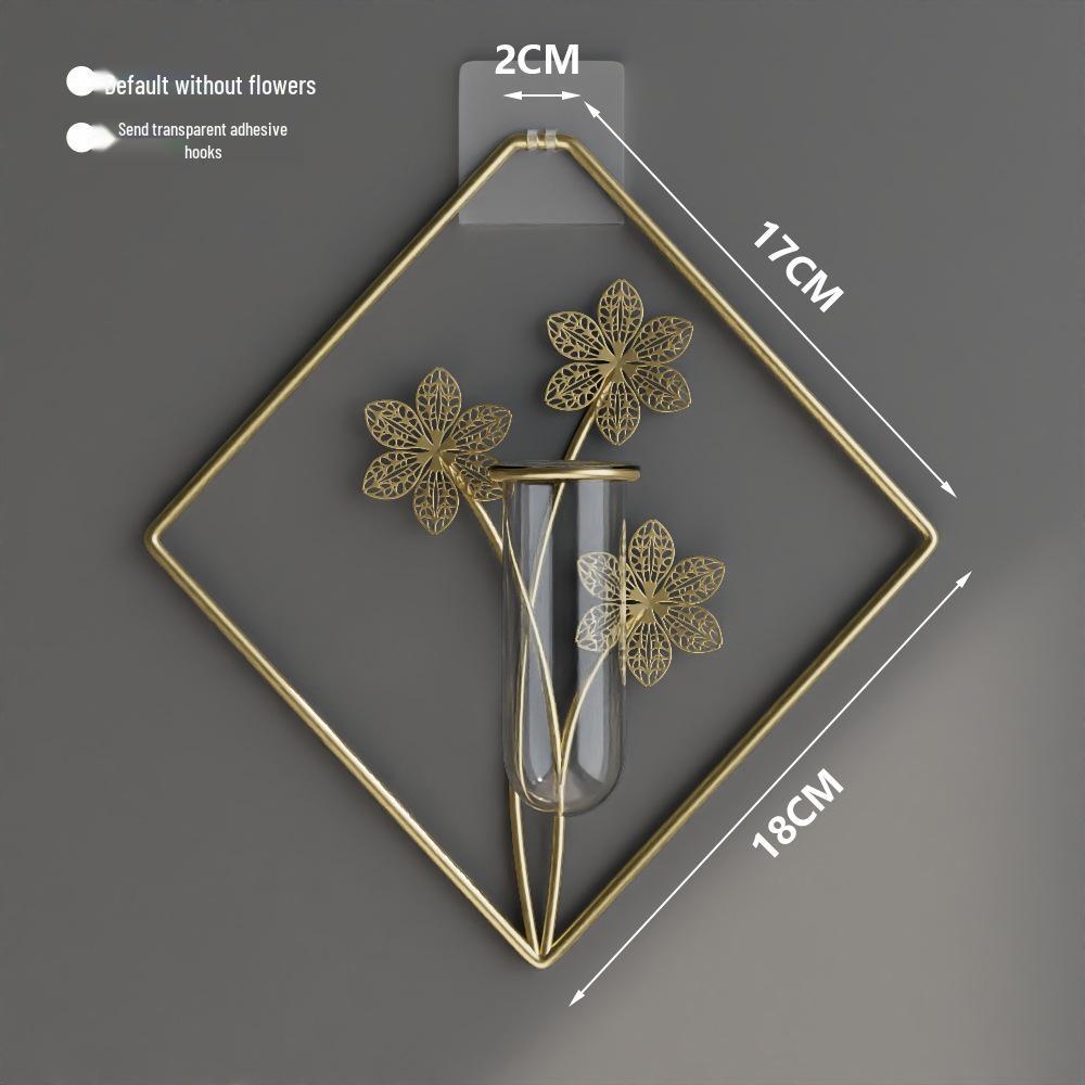 Настенная гидропонная ваза в скандинавском стиле люкс – Современный декор для гостиной без сверления