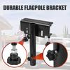 Кронштейн для крепления флагштока на грузовике, не требующий сверления, диаметр до 1,2 дюйма