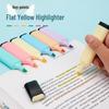 Single-Head Macaron Highlighter - Dopaan Color Scheme, Large-Capacity for Students
