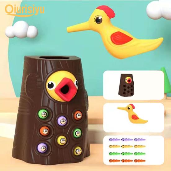 Интересные игры для ловли дятла, развлечения, гладкая поверхность, игры для ловли червяков, развитие познавательных способностей, ранние развивающие игрушки, детский подарок