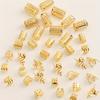 40PCS Gold and Silver Dreadlocks Beads Hair Braiding Hair Braid Tubes  Hair Jewelry
