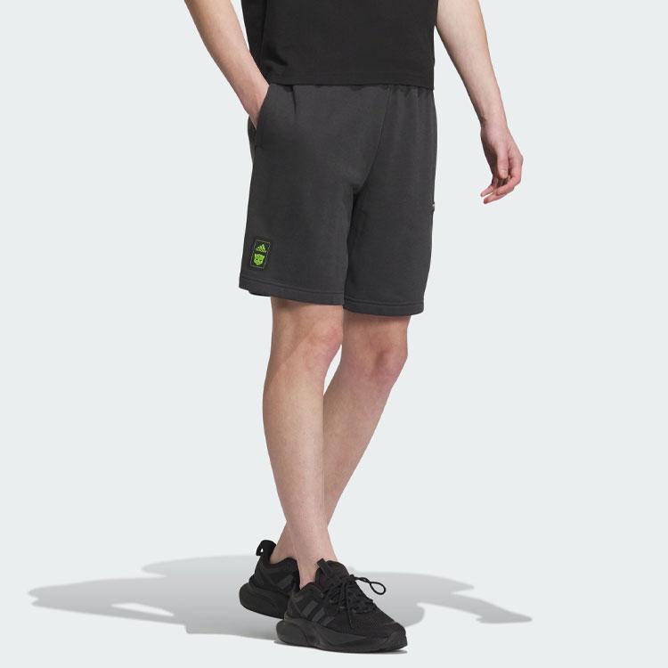 Adidas Повседневные шорты с логотипом Transformers, мужские брюки, черные IK3497