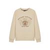 Teenie Weenie Bear Women's Embroidered Round Neck Sweatshirt